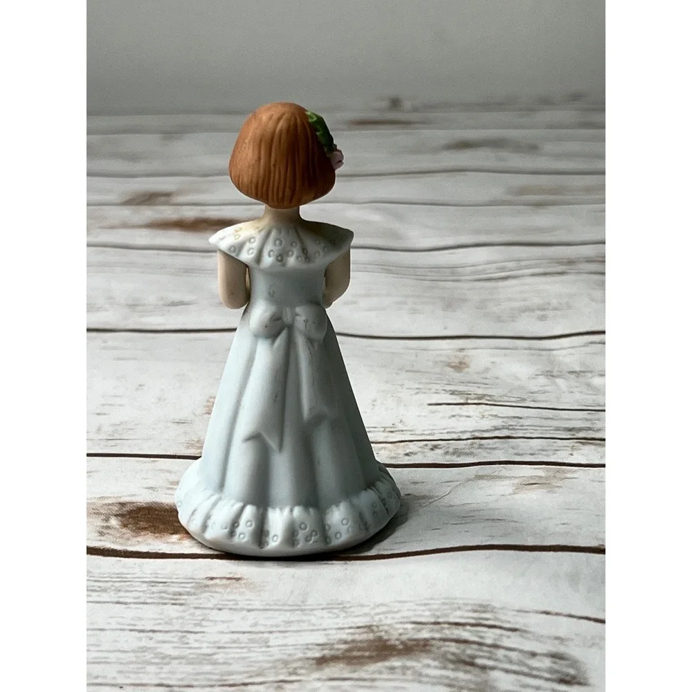Enesco Growing Up Birthday‎ Girls Porcelain Figurines Lot of 4